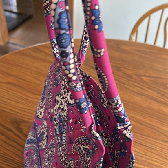 Vera Bradley Angle Tote Boysenberry - Picture 5 of 11